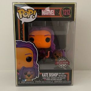 Kate Bishop Blacklight Funko Pop (from Hawkeye)
